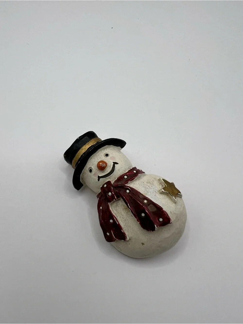 Vintage christmas snowman